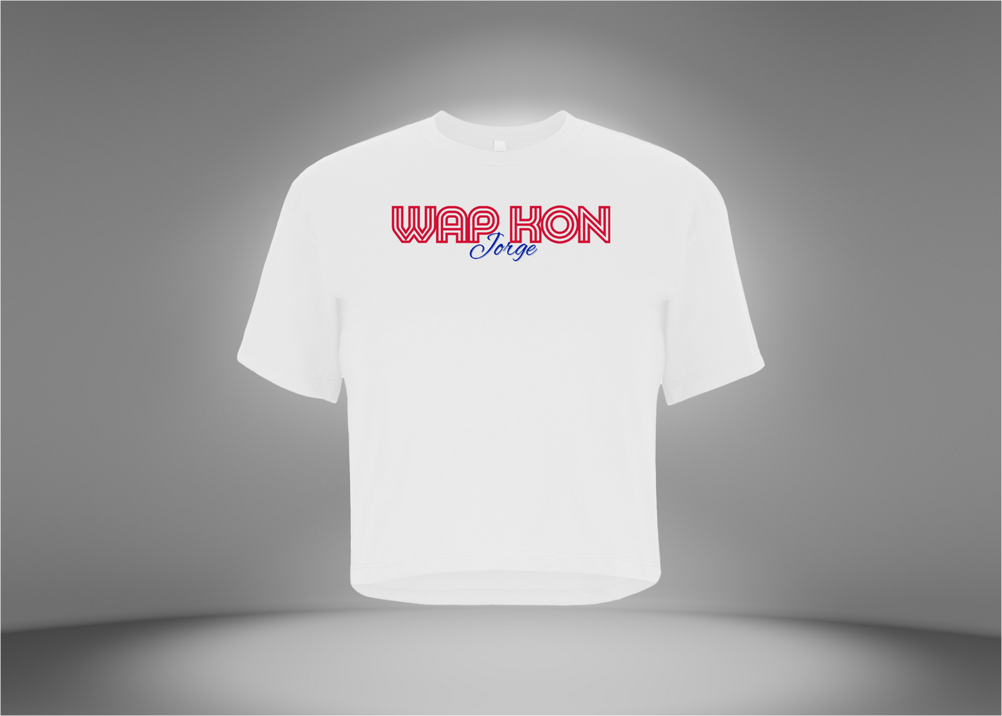 Wap Kon Jorge Women's Crop T-Shirt