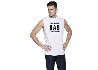 The Man, The Myth, The Legend, The King Sleeveless Men's T-Shirt